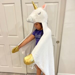 Girls unicorn Cape